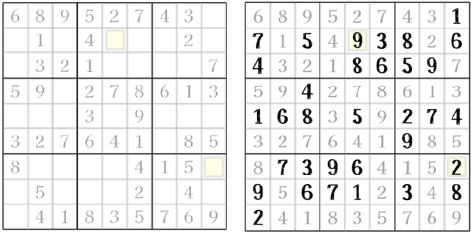 Sudoku sample